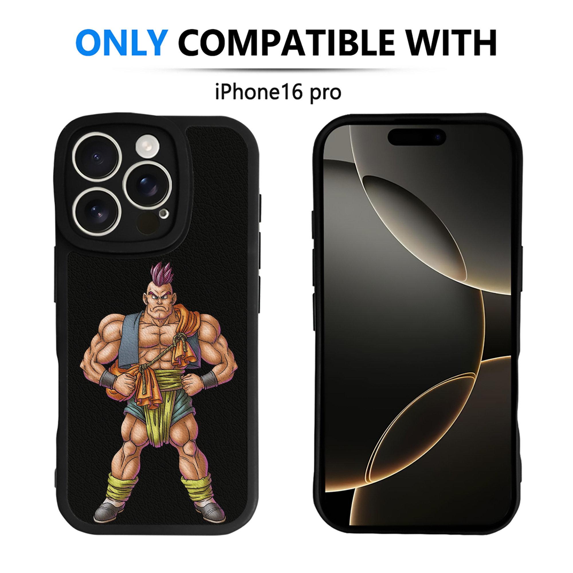 （画像用） ドラゴンクエスト Doragon Kuesuto Dragon Quest 【iPhone 16シリーズ対応】シリコンスマホケース（レザー調） 材質：シリコン